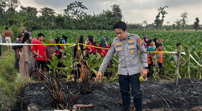 Warga Temukan Pria Tewas Terpanggang di Ladang Tebu Liprak Wetan Probolinggo