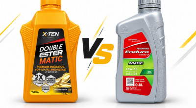 Oli XTEN Planet Ban vs Pertamina Enduro, Mana Lebih Untung?