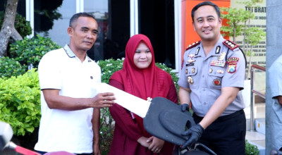 Polres Gresik Ringkus 11 Tersangka Curanmor, Motor Curian Dikembalikan ke Korban