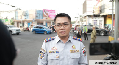 Evaluasi MRLL Dishub Jember Uji Coba Perubahan Arus di Jalan Diponegoro