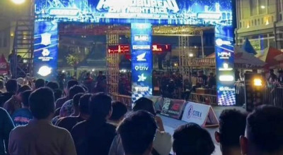 Polrestabes Surabaya Gelar Balap Malam, Wadah Anak Muda Salurkan Hobi