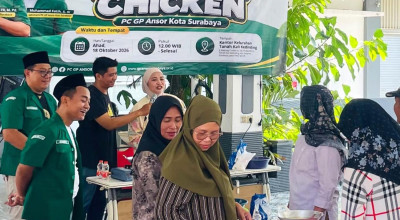 Pelatihan BUMAZ Chicken, Cara GP Ansor Surabaya Bangkitkan UMKM