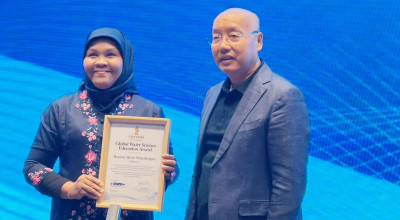 Pegiat Lingkungan Gresik Raih Penghargaan Sains Air Bergengsi di China