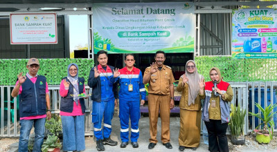 Pertamina Ubah Gudang Sampah Gresik Jadi Fasilitas Layak Demi Cegah Karhutla