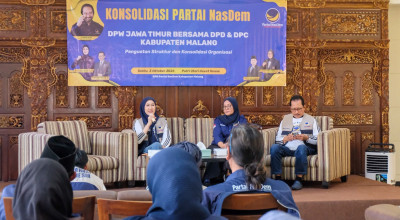 Konsolidasi NasDem Jatim di Malang Raya Targetkan Sejumlah Hal Ini