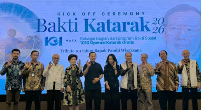 JEC Eye Hospitals dan Gerakan Matahati Dekatkan Operasi Katarak Gratis di Jatim