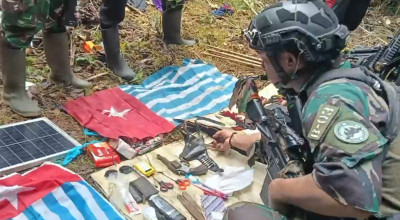 Baku Tembak di Hutan Maybrat, Dua Komandan OPM Sorong Raya Tewas