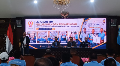 Terpilih Aklamasi, Munif Syarif Nahkodai KONI Lamongan Periode 2026-2030