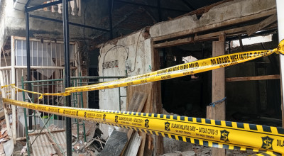 Ledakan di Kupang Segunting Surabaya, 6 Rumah Rusak dan 2 Orang Luka
