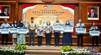 LPSK Serahkan Rp1,225 Miliar Kompensasi Korban Bom Surabaya