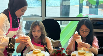 Serunya Kelas Bikin Kue dan Kopi di Ciputra World Surabaya