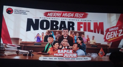 PDIP Jember Ajak Gen Z Tak Apatis Politik Lewat Film Satir
