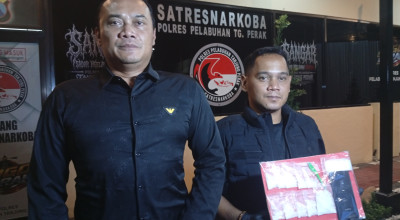 Setahun Edarkan Sabu, AY Ditangkap Satresnarkoba Polres Pelabuhan Tanjung Perak