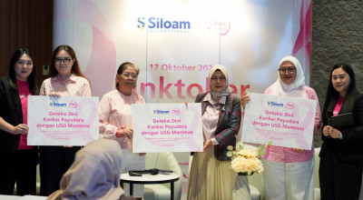 Aksi Nyata Pinktober 2026, Siloam Surabaya Buka Drop Box Donasi Rambut Perdana