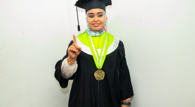 Lulus S2 di Unesa, Mahasiswa Sudan Ini Bawa Misi Bantu Warganya Bangkit dari Perang