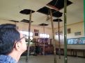 Atap Ruang Kelas di SDN 3 Balong Ponorogo ini Nyaris Ambrol
