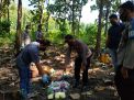 Bahan-bahan Petasan Hasil Sitaan Polisi di Ponorogo Dimusnahkan