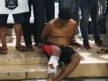 Dor! Polisi Lumpuhkan Bandit Jalanan Bersenjata Pedang di Jombang