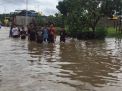 Di Blitar, Banjir Rendam Dua Kecamatan