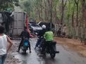 Seorang Biker Tewas Tergilas Dump Truck di Jalur Wisata Bromo