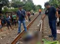 Pria ini Tewas Tertabrak Kereta Api, Diduga Bunuh Diri