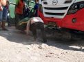 Bus Harapan Jaya Hantam Dua Motor di Tulungagung, Satu Orang Tewas