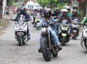 Blusukan ke Trenggalek, Cak Ipin Tunggangi Motor Keren