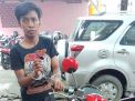 Duh... Teganya Pemuda ini Curi Motor Teman Ngopinya