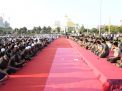 Ribuan Jemaah Doa Bersama Jogo Jawa Timur untuk Indonesia Damai