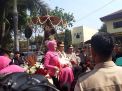 Farewell Kapolda Jatim, Irjen Pol Machfud Arifin Naik Kereta Kencana