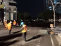 Awas! Jalan Raya Gubeng di Surabaya Ambles Menyerupai Jurang