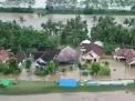 Tanggul Sungai Jebol, 59 Keluarga di Kencong Jember Diungsikan