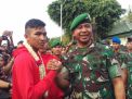 Rifki dan Atjong Disambut Meriah, Pangdam Beri Bonus Khusus