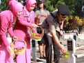 Peringati Hari Bhayangkara, Polresta Blitar Gelar Tabur Bunga di TMP