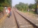 Pulang dari Pasar, Kakek Misnatun Tewas Tersambar Kereta Api