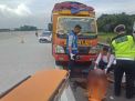 Sopir Truk Jadi Korban Tabrak Lari di Jalan Tol Nganjuk