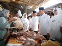 Sidak Pasar, Wabup Banyuwangi Pastikan Harga Sembako Stabil