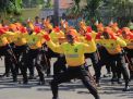 Satsabhara Polres Blitar Kota Raih Juara Drill Borgol di Polda Jatim