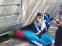 Seorang Pemotor Tewas Tergencet Bus dalam Kecelakaan di Madiun