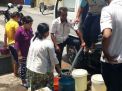 Pipa Rusak, PDAM Droping Air ke Pelanggan di Kota Probolinggo