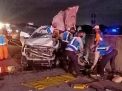 Innova Tabrak Truk Tronton di Tol Surabaya-Mojokerto, Tiga Orang Tewas