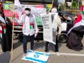 Ratusan Pemuda di Surabaya Kecam Agresi Israel Terhadap Palestina