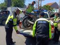Seorang Pemotor asal Surabaya Tewas Terlindas Truk di Sidoarjo