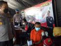 Antisipasi Penularan Covid, 85 Tahanan Polres Pasuruan Divaksin