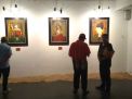 Beny Dewo Sampaikan Pesan Moral Andap Asor Lewat Pameran Lukisan