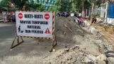 Cegah Kemacetan, Dishub Minta Material  Proyek Dibersihkan dari Jalan