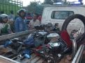 Truk Fuso Tabrak  3 Motor di Banyuwangi, 1 Pemotor Tewas
