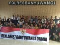 Mediasi Pro Kontra #2019GantiPresiden di Mapolres Banyuwangi Gagal?