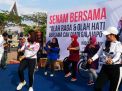 Emak-emak di Surabaya ini Massalkan Senam Goyang Dayung ala Jokowi