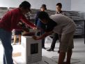 Ribuan Kotak Suara Baru Berbahan Kardus Tiba di Tulungagung